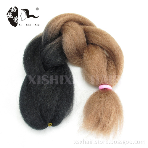 100g ombre color two tone jumbo braiding hair for box braids and crochect twist braids